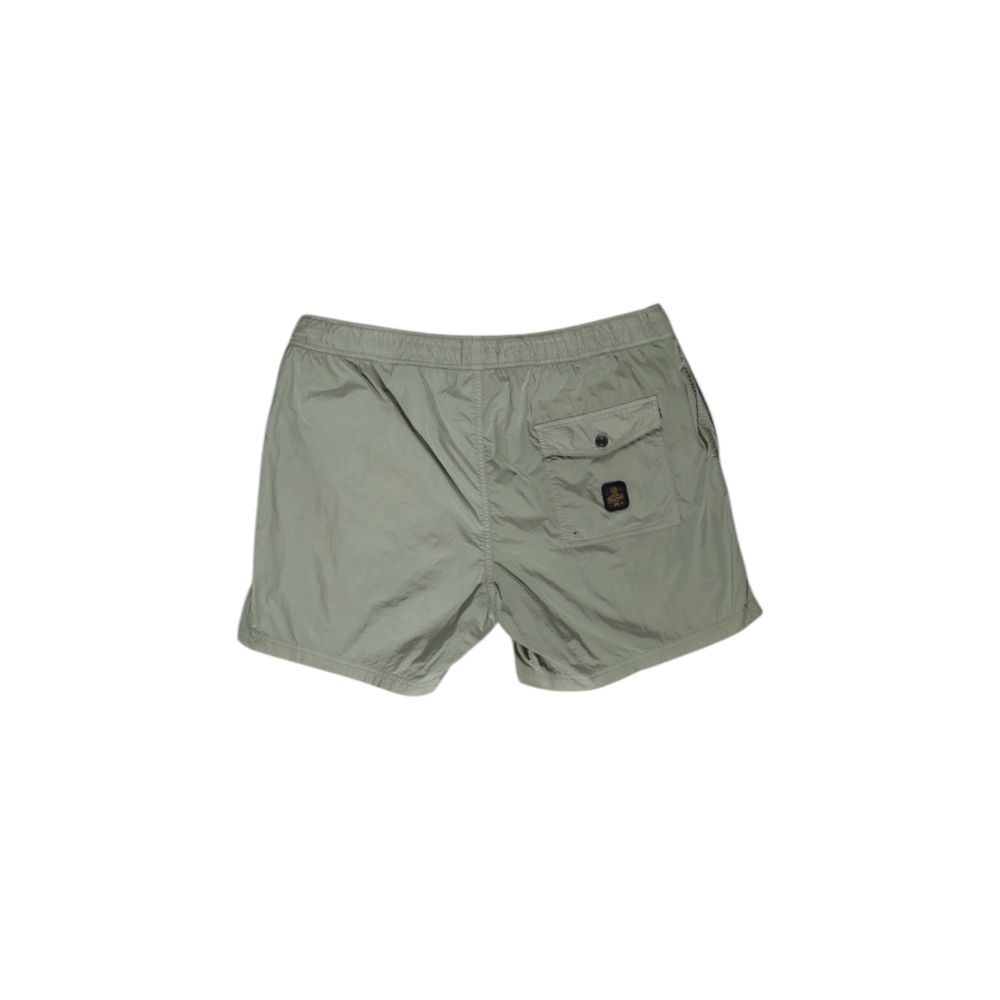 Refrigiwear Green Nylon Swim Shorts Refrigiwear
