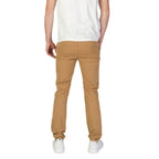 Superdry Beige Cotton Skinny Pants Superdry