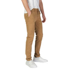 Superdry Beige Cotton Skinny Pants Superdry