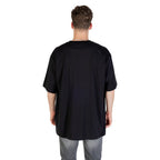 Versace Jeans Black Cotton T-Shirt Versace Jeans