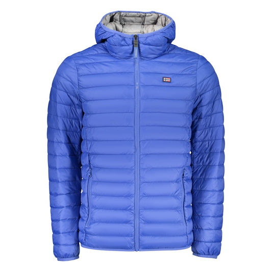 Norway 1963 Blue Polyamide Men's Jacket Norway 1963