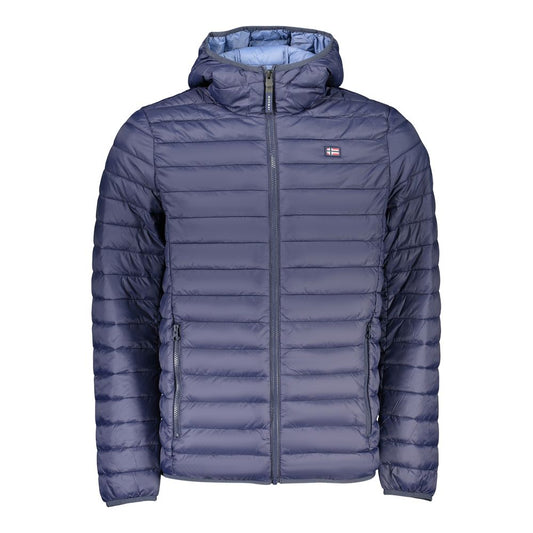 Norway 1963 Blue Polyamide Men's Jacket Norway 1963