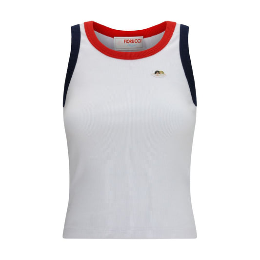 Fiorucci Multicolor Cotton Tank Tops Fiorucci