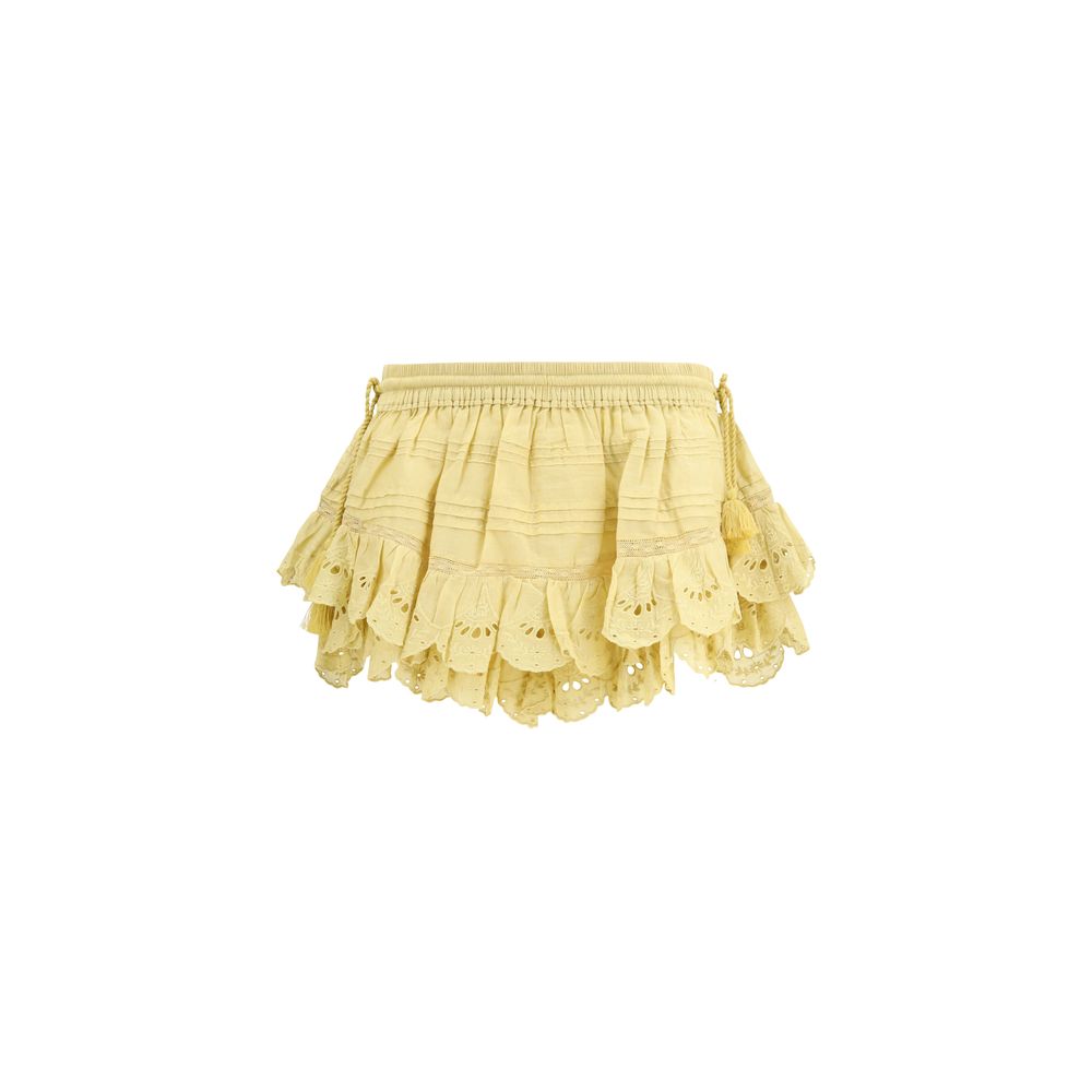 Marant Etoile Bicolor Cotton Bermuda Shorts Marant Etoile