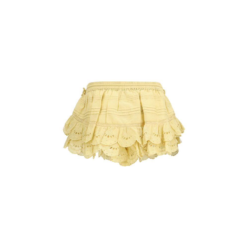 Marant Etoile Bicolor Cotton Bermuda Shorts Marant Etoile