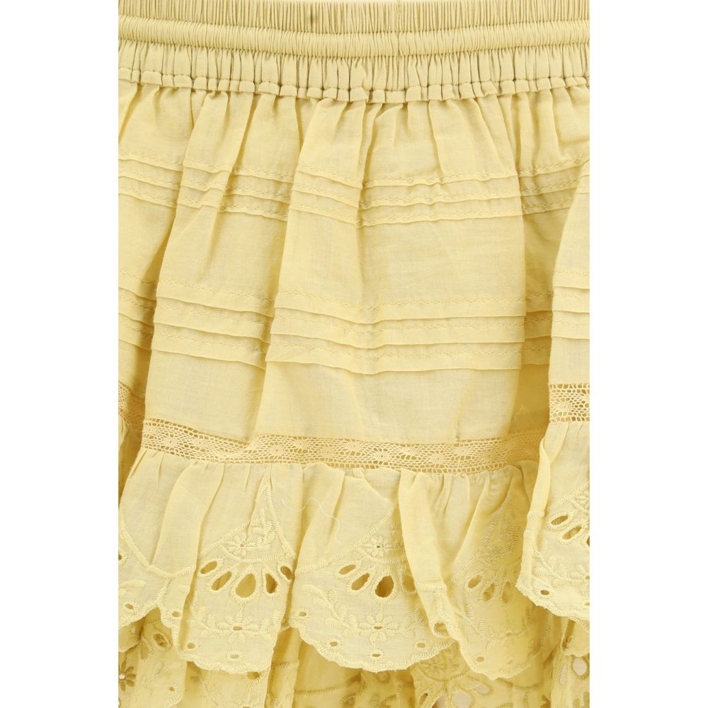 Marant Etoile Bicolor Cotton Bermuda Shorts Marant Etoile
