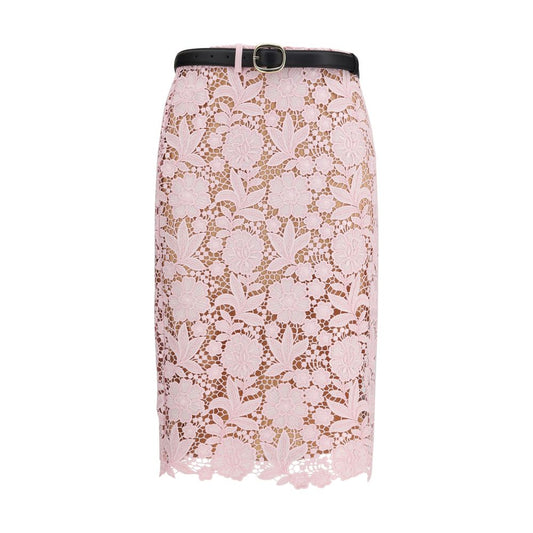 Self-Portrait Multicolor Polyester Midi Skirt Self-Portrait