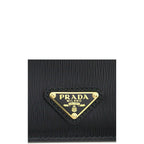 Prada Black Calfskin Cardholder