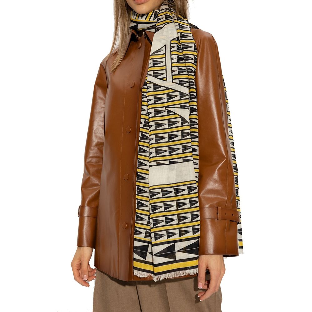 Lanvin Bicolor Wool Scarf Lanvin
