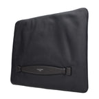 Dolce & Gabbana gray fabric clutch bag with sleek design and subtle texture, perfect for evening or formal occasions.