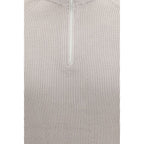 Brunello Cucinelli Beige Cotton Sweatshirt