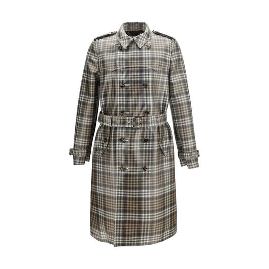 Burberry Brown Polyester Coat Burberry