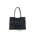 Balenciaga Black Lamb Ovis Aries Aries Shoulder Bag Balenciaga