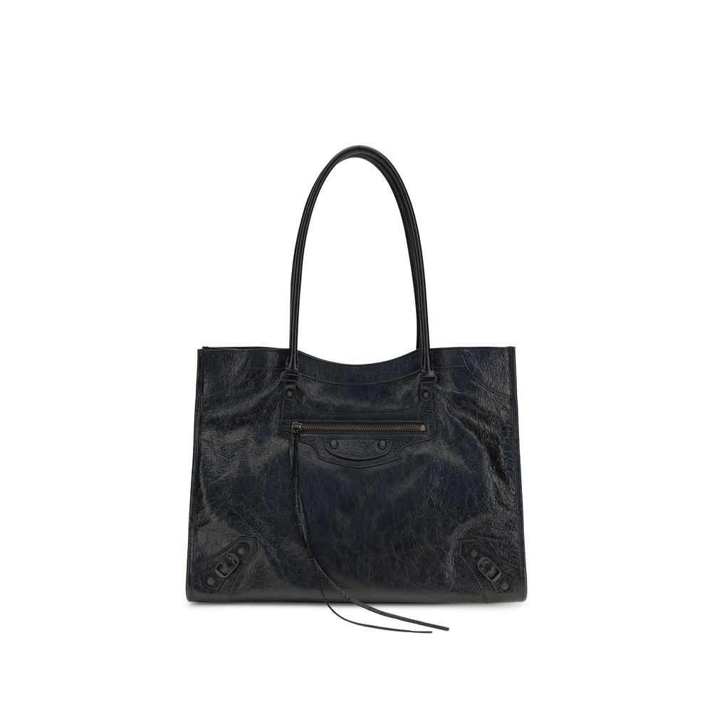 Balenciaga Black Lamb Ovis Aries Aries Shoulder Bag Balenciaga