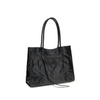 Balenciaga Black Lamb Ovis Aries Aries Shoulder Bag Balenciaga