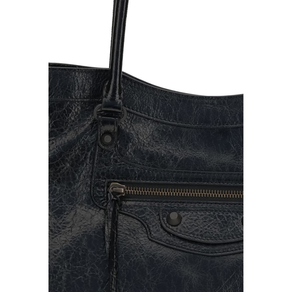 Balenciaga Black Lamb Ovis Aries Aries Shoulder Bag Balenciaga