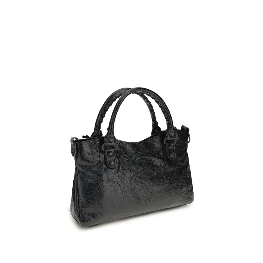 Balenciaga Black Lamb Ovis Aries Aries Shoulder Bag Balenciaga