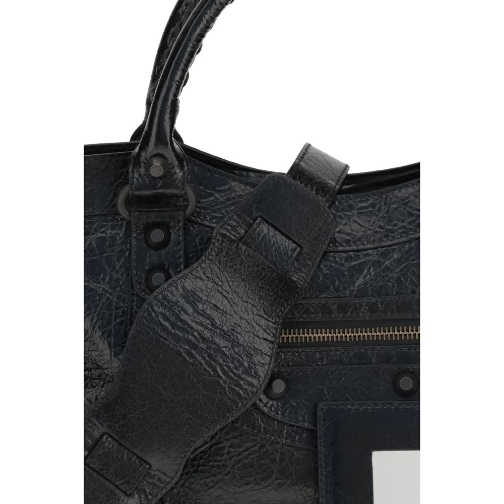 Balenciaga Black Lamb Ovis Aries Aries Shoulder Bag Balenciaga