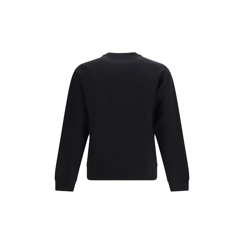 Valentino Black Cotton Sweatshirt Valentino