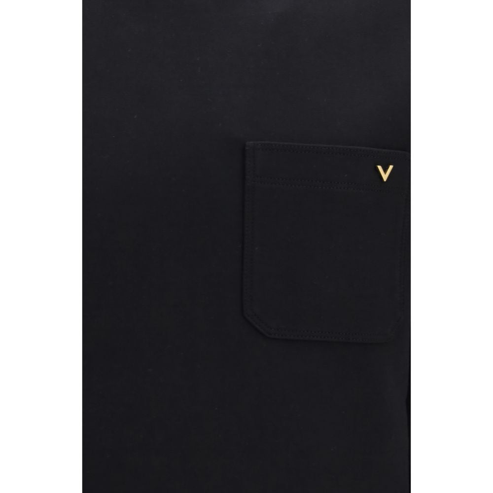 Valentino Black Cotton Sweatshirt Valentino