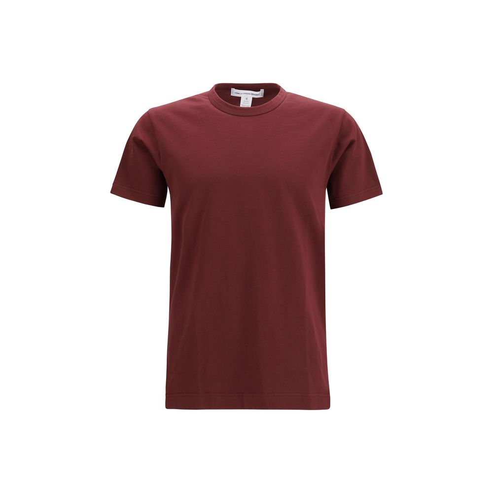 Comme Des Garçons Bordeaux Cotton T-Shirt Comme Des Garçons