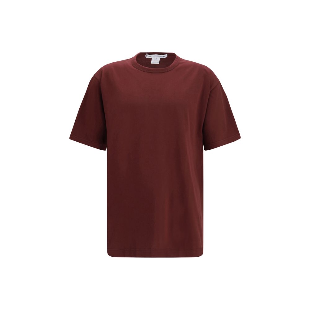 Comme Des Garçons Bordeaux Cotton T-Shirt Comme Des Garçons