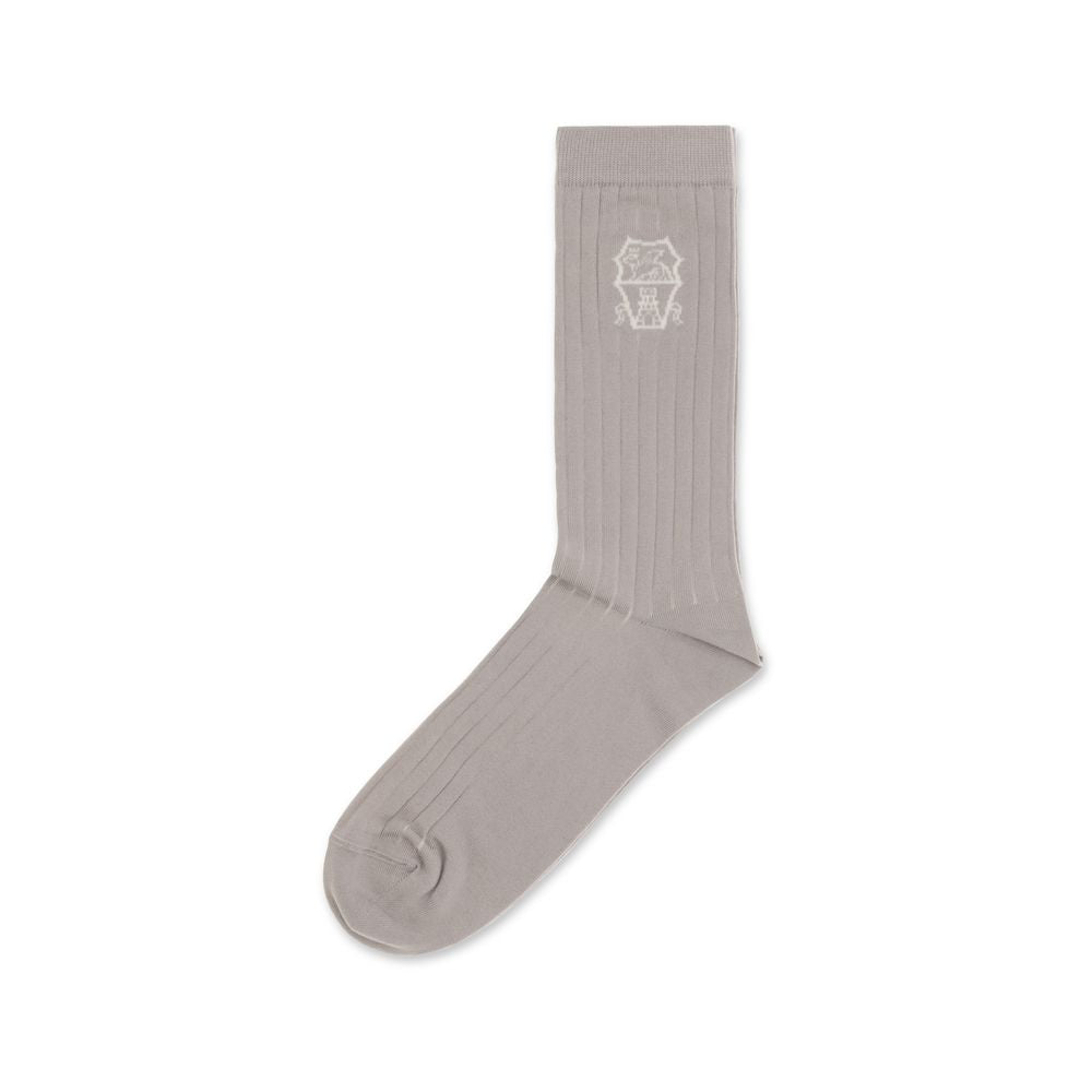 Brunello Cucinelli Beige Cotton Socks Brunello Cucinelli