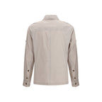 Brunello Cucinelli Beige Cotton Coat Brunello Cucinelli