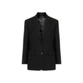 Prada Black Virgin Wool Blazer Prada