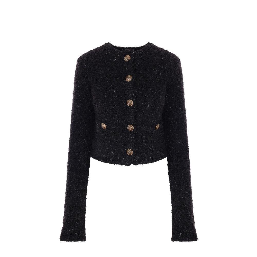Balenciaga Black Cotton Cardigan Balenciaga