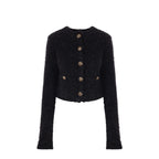 Balenciaga Black Cotton Cardigan Balenciaga