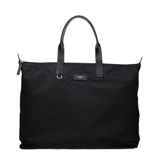 Dolce & Gabbana Black Nylon Shoulder Bag Dolce & Gabbana