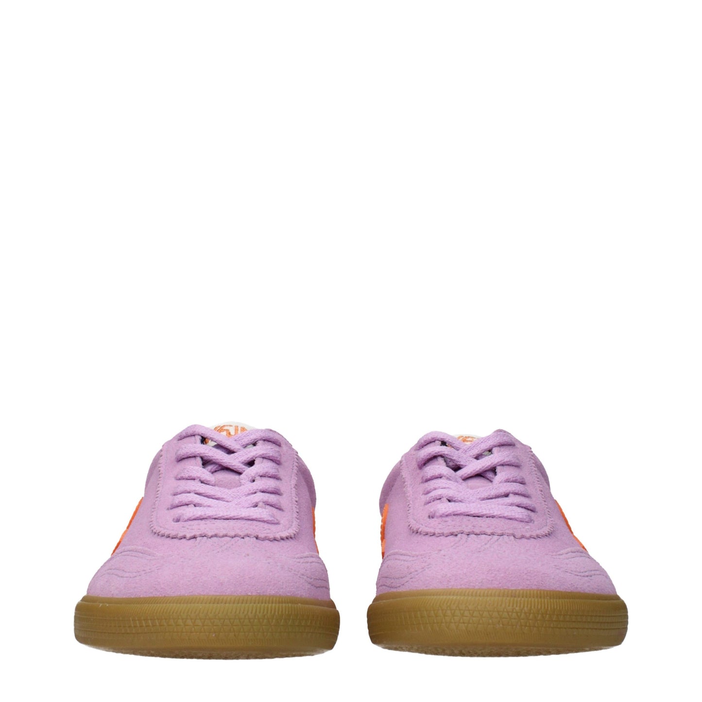 Veja Pink Leather Low Top Sneakers Veja