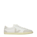 Veja White Leather Low Top Sneakers Veja