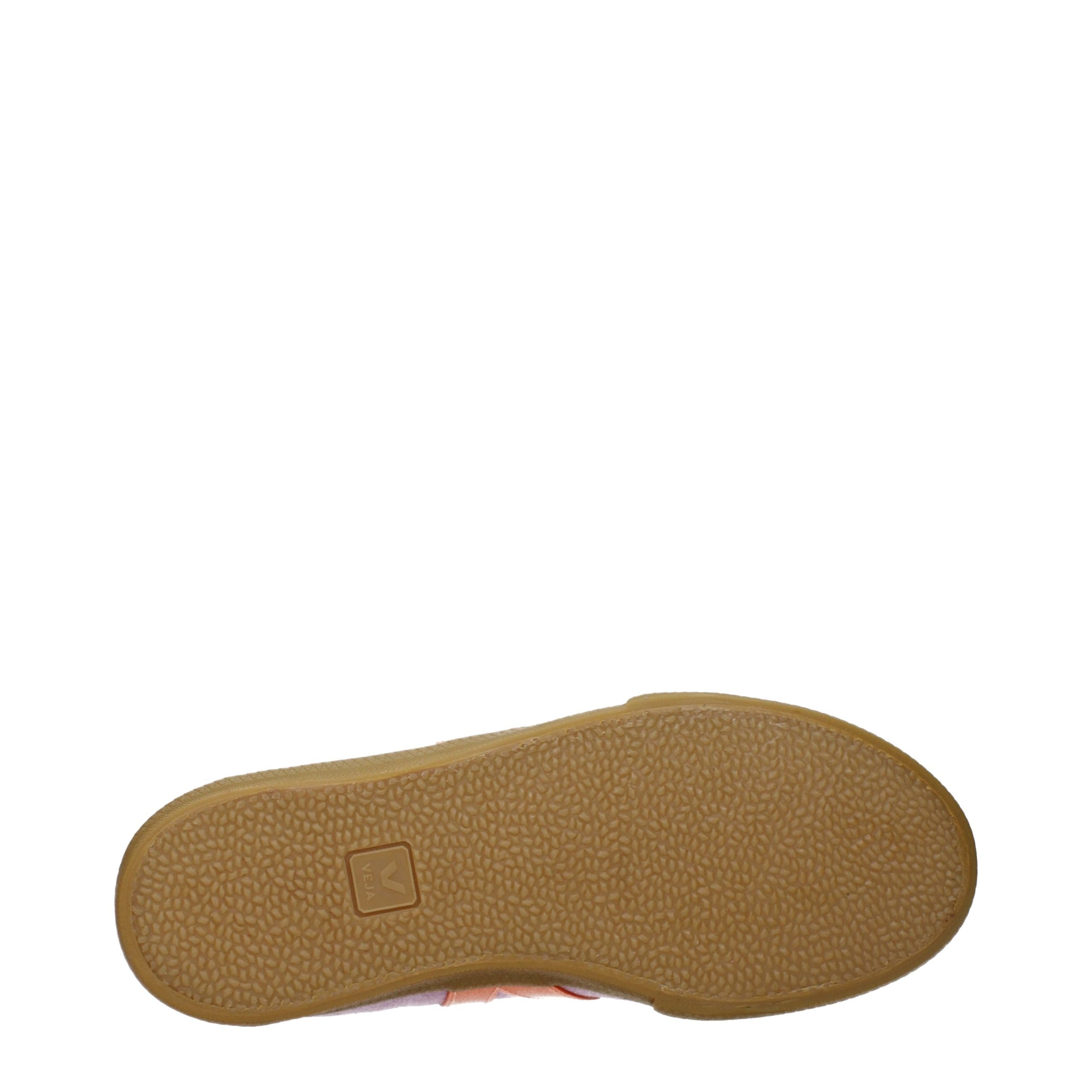 Veja Pink Leather Low Top Sneakers Veja