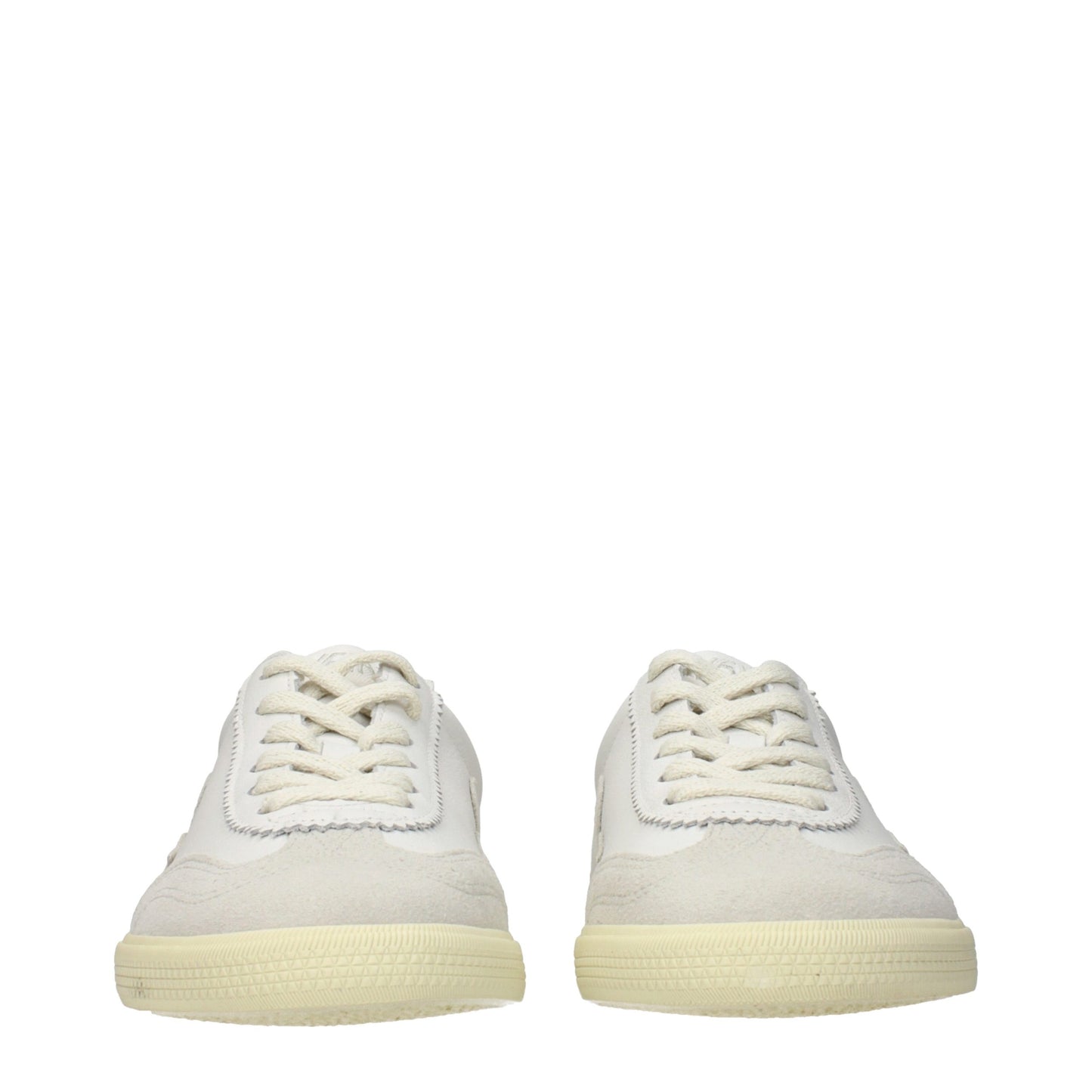 Veja White Leather Low Top Sneakers Veja