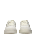 Veja White Leather Low Top Sneakers