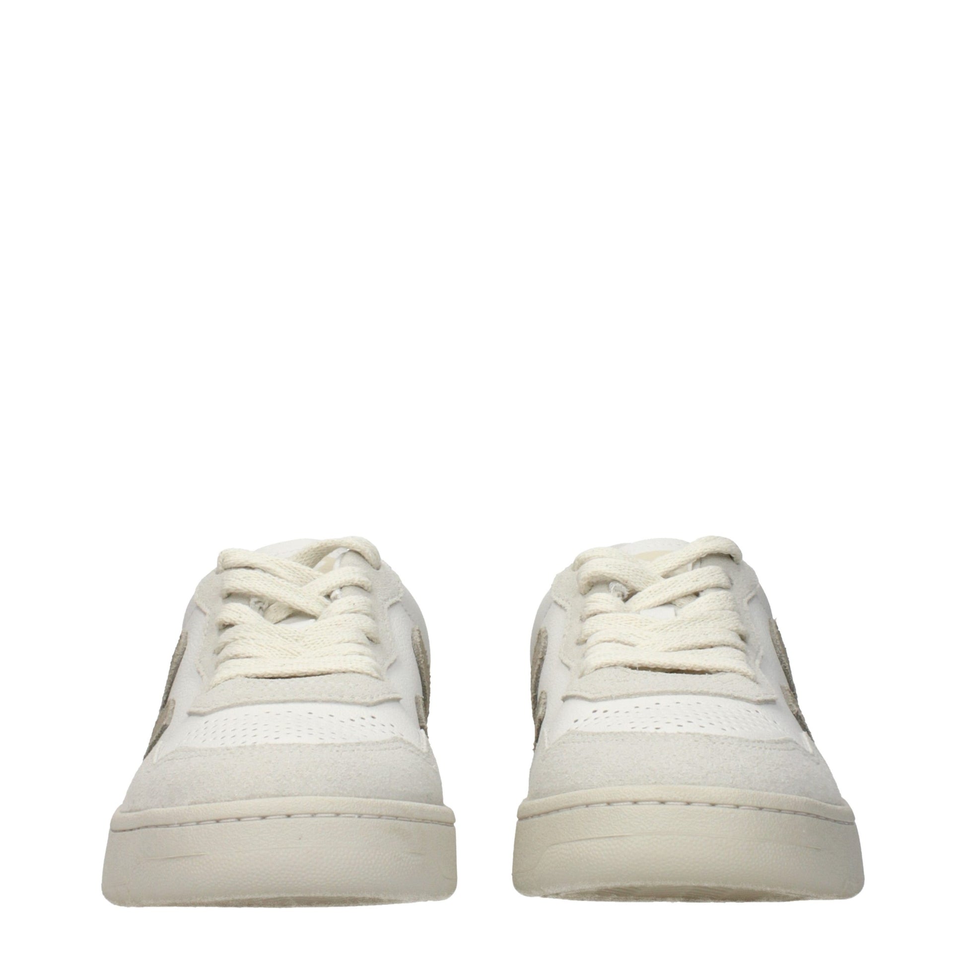Veja White Leather Low Top Sneakers Veja