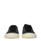 Veja Black Leather Low Top Sneakers Veja