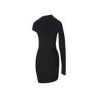 Balenciaga Black Polyester Casual Dress
