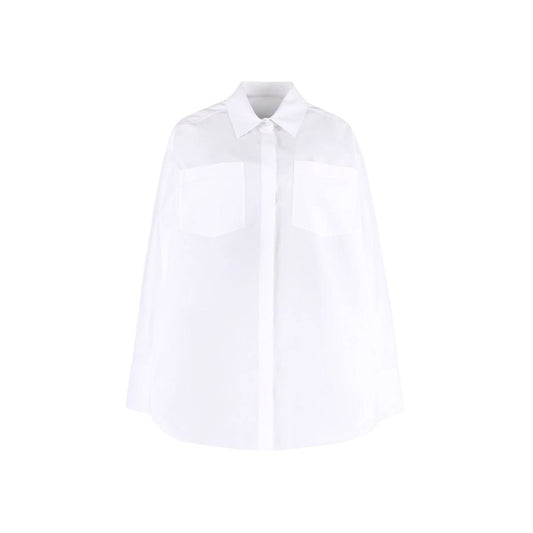 Valentino Garavani White Cotton Casual Dress Valentino Garavani