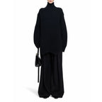Jil Sander Black Wool Turtleneck