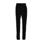 Dolce & Gabbana Black Cotton Casual Pants Dolce & Gabbana