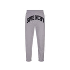 Givenchy Gray Cotton Joggers Workout Pants Givenchy
