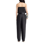 Jacquemus Black Silk Flared Pants Jacquemus
