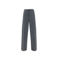 Jil Sander Gray Wool Casual Pants Jil Sander