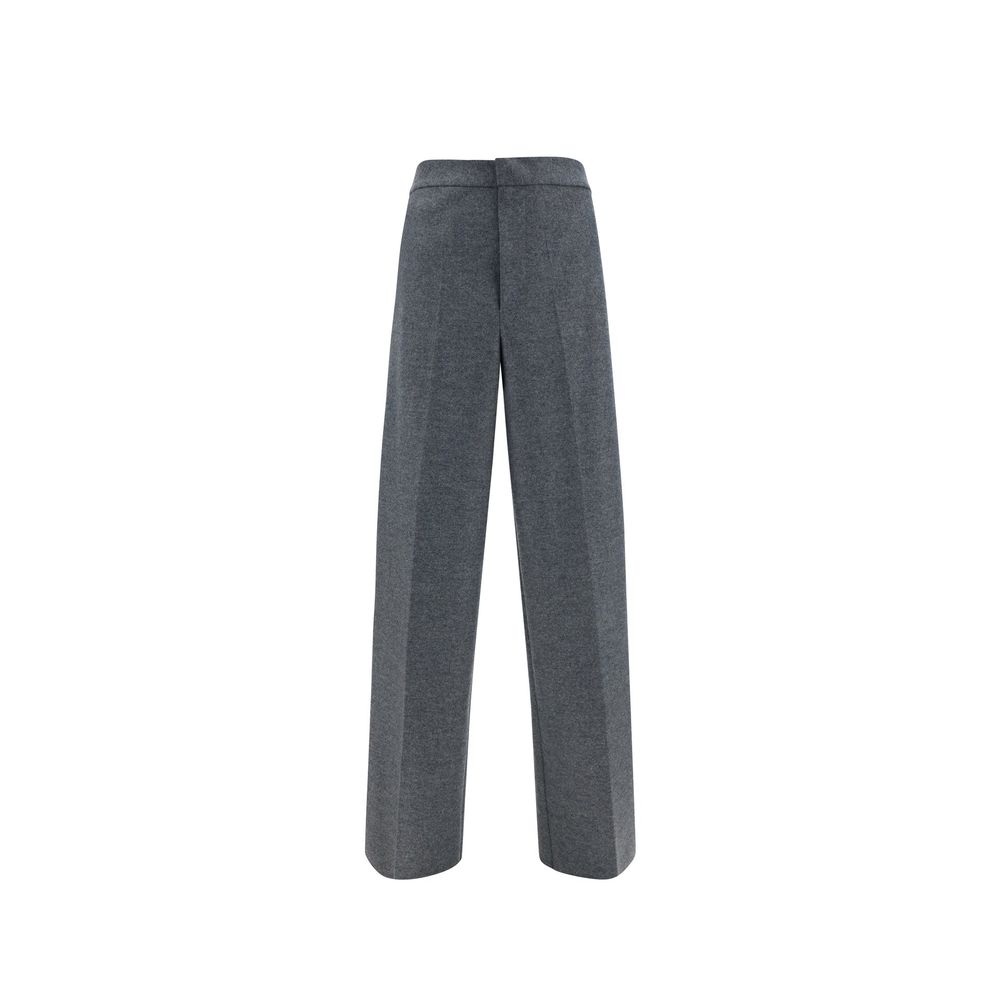 Jil Sander Gray Wool Casual Pants Jil Sander