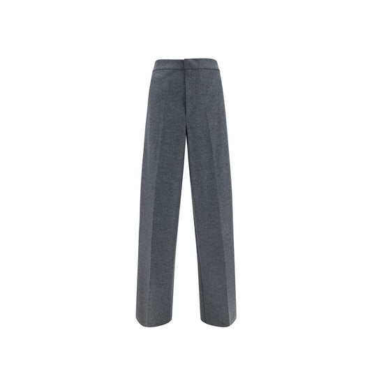 Jil Sander Gray Wool Casual Pants Jil Sander