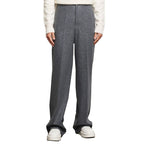 Jil Sander Gray Wool Casual Pants Jil Sander