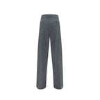 Jil Sander Gray Wool Casual Pants Jil Sander